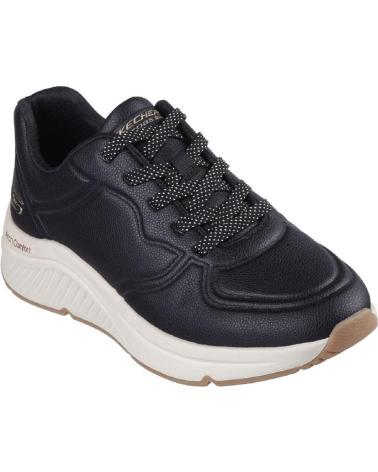 Deportivas de Mujer SKECHERS 117560 ZAPATILLAS CASUAL DE MUJER NEGRO Y BLANCO