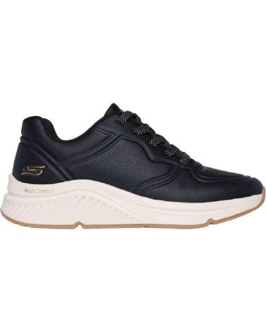 Deportivas de Mujer SKECHERS 117560 ZAPATILLAS CASUAL DE MUJER NEGRO Y BLANCO