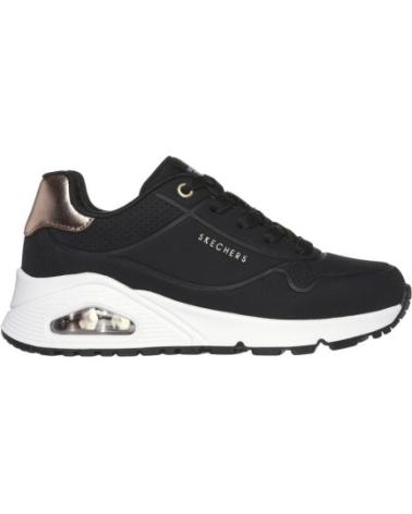 Deportivas de Niña SKECHERS UNO GEN SHIMEMR AWAY 310545 BBK NEGRO