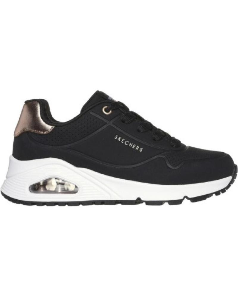 Deportivas de Niña SKECHERS UNO GEN SHIMEMR AWAY 310545 BBK NEGRO