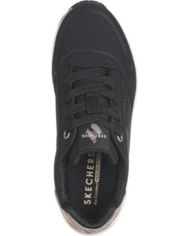 Deportivas de Niña SKECHERS UNO GEN SHIMEMR AWAY 310545 BBK NEGRO