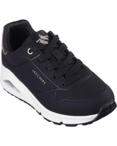 Deportivas de Niña SKECHERS UNO GEN SHIMEMR AWAY 310545 BBK NEGRO