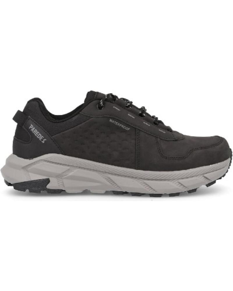 Esportes  de Homem PAREDES ZAPATILLAS TREKKING HOMBRE ROBUSTAS ALEJE  NEGRO NEGRO NEGRO