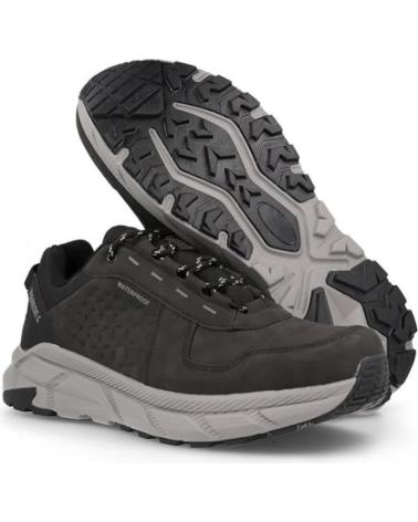 Esportes  de Homem PAREDES ZAPATILLAS TREKKING HOMBRE ROBUSTAS ALEJE  NEGRO NEGRO NEGRO