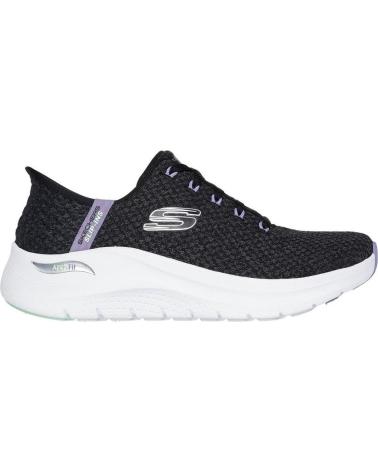 Sportif pour Femme SKECHERS SLIP-INS ARCH FIT 2-0 GOOD ENERGY NEGRA NEGRO
