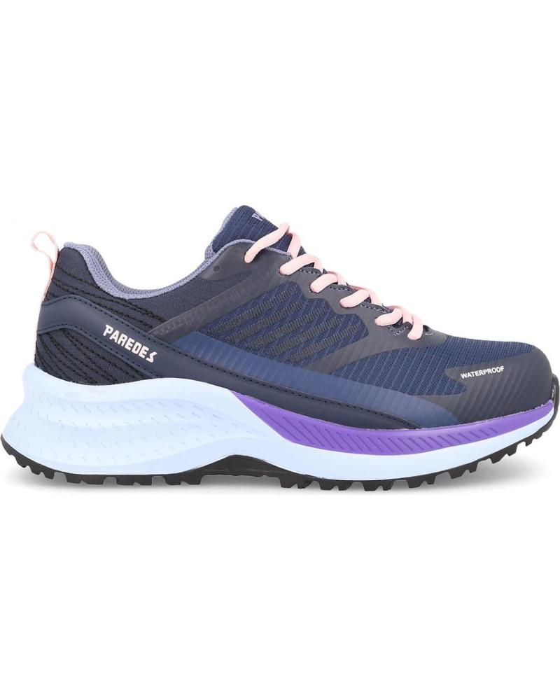 Deportivas de Mujer PAREDES ZAPATILLAS TREKKING MUJER TREKKING FOLGOSA AZUL MARINO AZUL AZUL