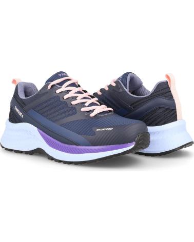 Deportivas de Mujer PAREDES ZAPATILLAS TREKKING MUJER TREKKING FOLGOSA AZUL MARINO AZUL AZUL