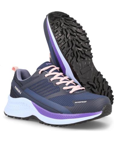 Deportivas de Mujer PAREDES ZAPATILLAS TREKKING MUJER TREKKING FOLGOSA AZUL MARINO AZUL AZUL