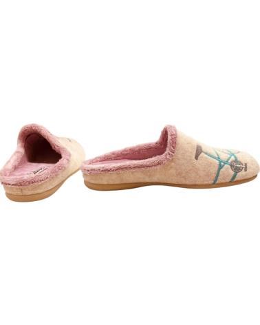 Pantoufles pour Femme CABRERA ZAPATILLA CASA MUJER 3178 BEIG BEIG