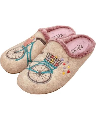Pantoufles pour Femme CABRERA ZAPATILLA CASA MUJER 3178 BEIG BEIG