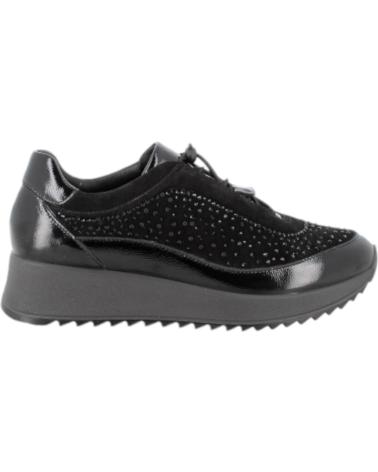 Deportivas de Mujer IMAC ZAPATILLAS NEGRAS CASUAL 4200-011