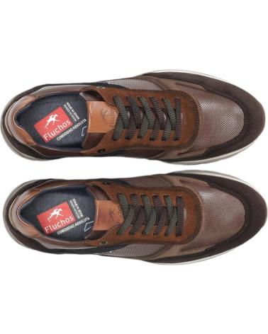 Esportes  de Homem FLUCHOS ZAPATILLAS CASUAL HOMBRE AFELPADO CAFECOM 2