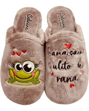 Pantoufles pour Femme CABRERA ZAPATILLAS DE CASA RANA VISON MONTBLANC