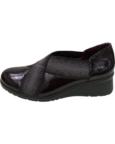 Zapatos-De-Mujer-PITILLOS-MOCASIN-DE-PIEL-CON-ADORNO-ELASTICO-COMODIDAD-CONFORT-Y-ESTI-NEGRO