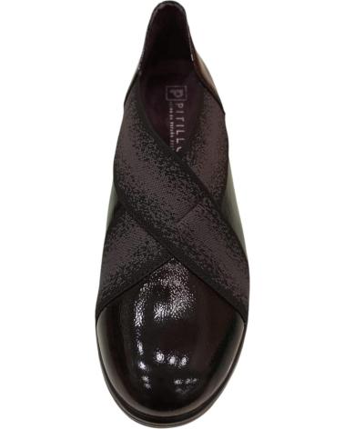 Zapatos-De-Mujer-PITILLOS-MOCASIN-DE-PIEL-CON-ADORNO-ELASTICO-COMODIDAD-CONFORT-Y-ESTI-NEGRO