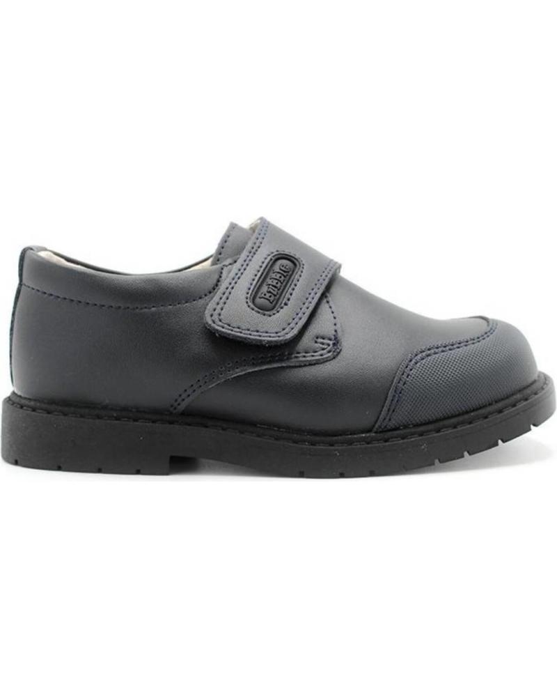 CHAUSSURES SCOLAIRES BUBBLE BOBBLE A2091 MARINE AVEC FERMETURE ADHÉRENTE MARINO
