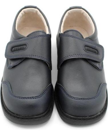 CHAUSSURES SCOLAIRES BUBBLE BOBBLE A2091 MARINE AVEC FERMETURE ADHÉRENTE MARINO