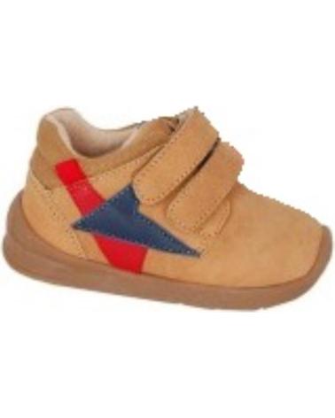 Zapatos de Niño BUBBLE BOBBLE ZAPATO ABOTINADO BUBBLE PARA NINO C631 COLOR CAMEL