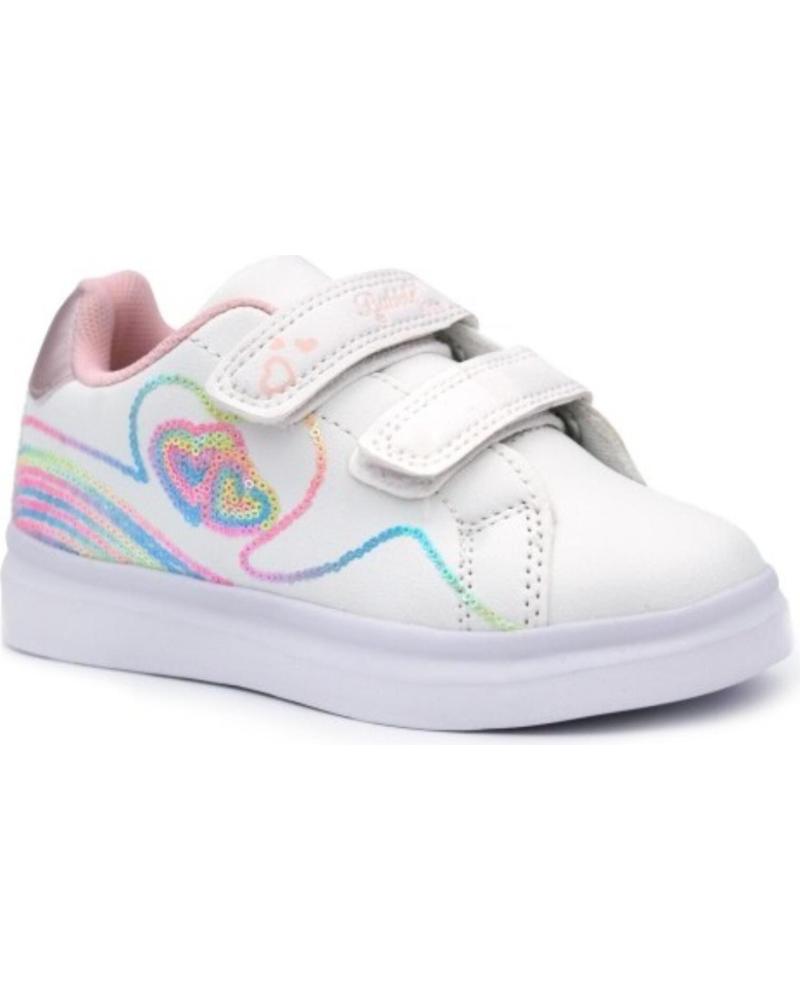Sneaker für Mädchen BUBBLE BOBBLE ZAPATILLA DEPORTIVA BUBBLE PARA NINA C902 COLOR BLANCO