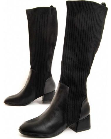 Botas de Mujer MONTEVITA ELASTIA3 BLACK