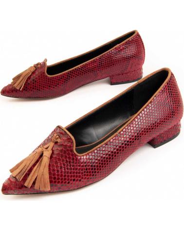 Woman Flat shoes MONTEVITA BALERA10 BORDEAUX