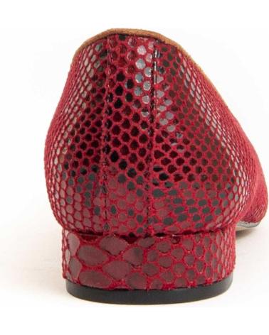 Woman Flat shoes MONTEVITA BALERA10 BORDEAUX