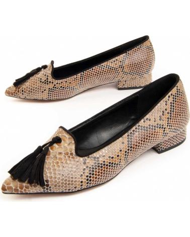 Woman Flat shoes MONTEVITA BALERA10 BEIGE