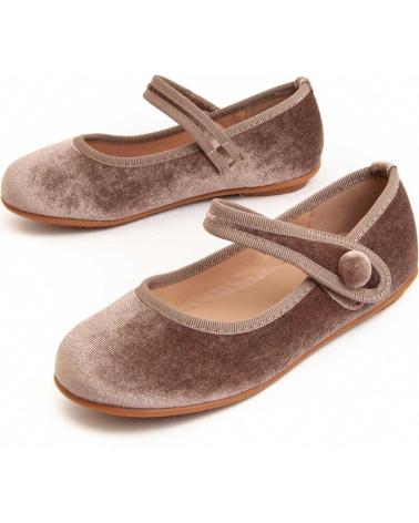 girl Flat shoes MONTEVITA BALLEKID2 BEIGE