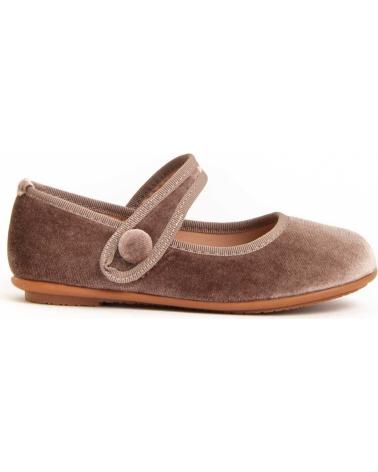 Ballerines pour Fille MONTEVITA BALLEKID2 BEIGE