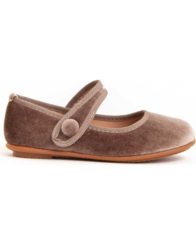 girl Flat shoes MONTEVITA BALLEKID2 BEIGE