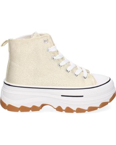 Woman Trainers PUNTOSALAO DEPORTIVAS DORADAS ABOTINADAS LONA PARA MUJER EV-100 VARIOS COLORES