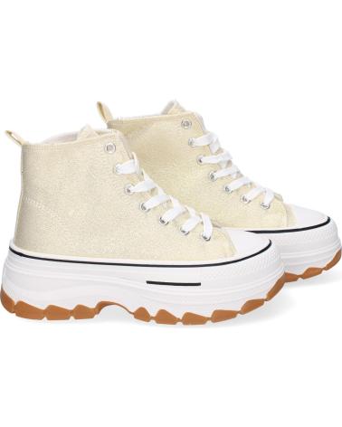 Sneaker für Damen PUNTOSALAO DEPORTIVAS DORADAS ABOTINADAS LONA PARA MUJER EV-100 VARIOS COLORES