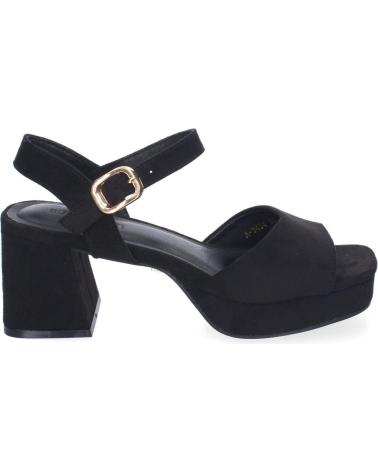 Woman Sandals PUNTOSALAO SANDALIAS PARA VESTIR TACON MEDIO COMODO MUJER COLOR NEGRO A VARIOS COLORES