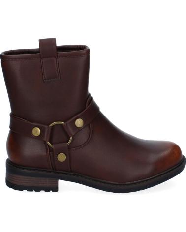 Stiefel für Damen PUNTOSALAO BOTINES ESTILO MOTERO TACON BAJO PARA MUJER COLOR MARRON YZ2 VARIOS COLORES