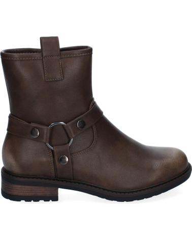 Stiefel für Damen PUNTOSALAO BOTINES ESTILO MOTERO TACON BAJO PARA MUJER COLOR CAFE YZ24- VARIOS COLORES