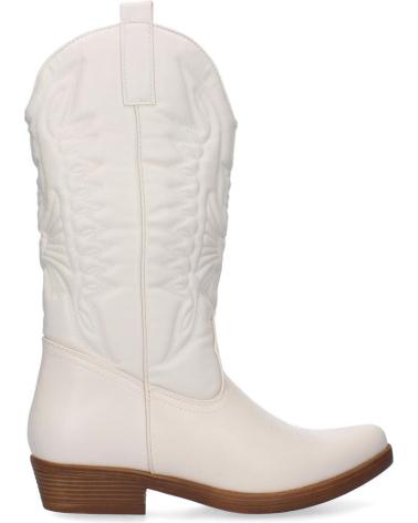 Botas de Mulher PUNTOSALAO BOTAS ALTAS TACON BAJO ESTILO CAMPERAS MUJER COWBOY COLOR BE VARIOS COLORES