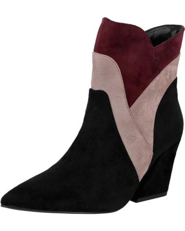 Botas de Mulher AZAREY 494H693 BOTINES DE TACON COMBINADOS NEGRO