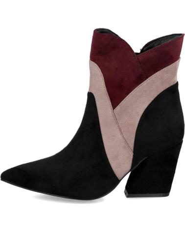 Botas de Mulher AZAREY 494H693 BOTINES DE TACON COMBINADOS NEGRO