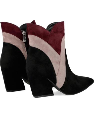 Botas de Mulher AZAREY 494H693 BOTINES DE TACON COMBINADOS NEGRO