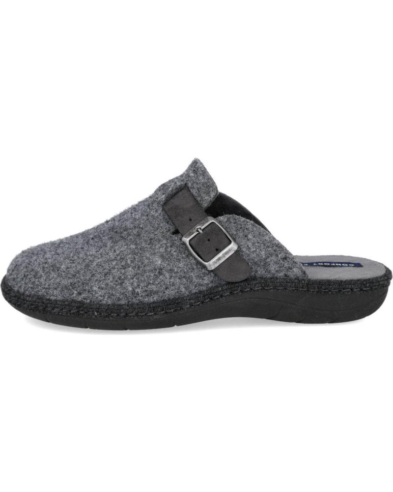 Pantofole per Uomo L&R SHOES LR SHOES C-207 ZAPATILLAS DE CASA PARA MUJER GRIS