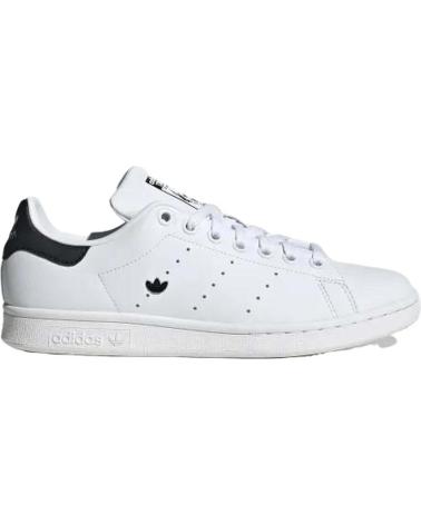 Sportif-De-Mujer-ADIDAS-MODELO-STAN-SMITH-WFTWWHT-CBLACK-CBLACK-PARA-MUJER-COLOR-NEG-NEGRO