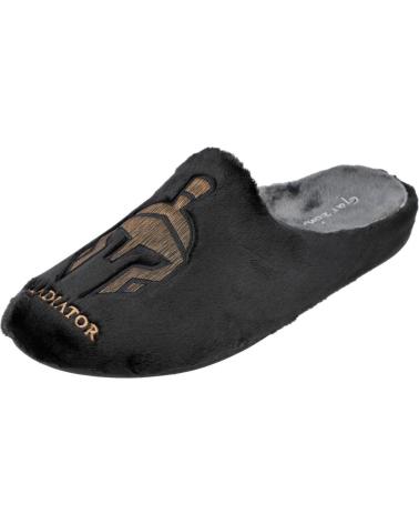 Hausschuhe für Herren GARZON 8362-275 ZAPATILLAS DE CASA PARA HOMBRE NEGRO