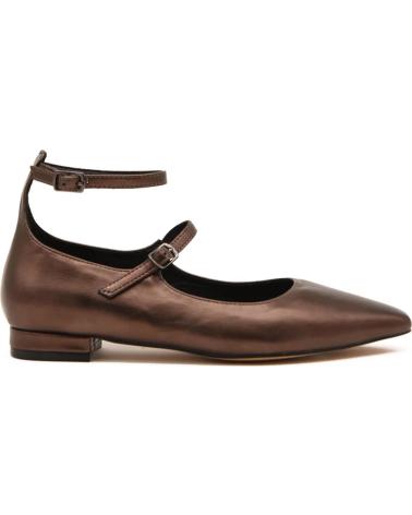 Sapatos-De-Mujer-AZAREY-459H941-BAILARINAS-DOBLE-CORREA-BRONCE