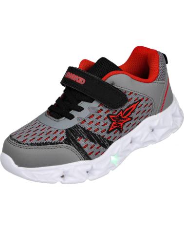 Sneaker für Junge L&R SHOES LR SHOES FH202-L ZAPATILLAS DEPORTIVAS DE LUCES PARA NINO GRIS