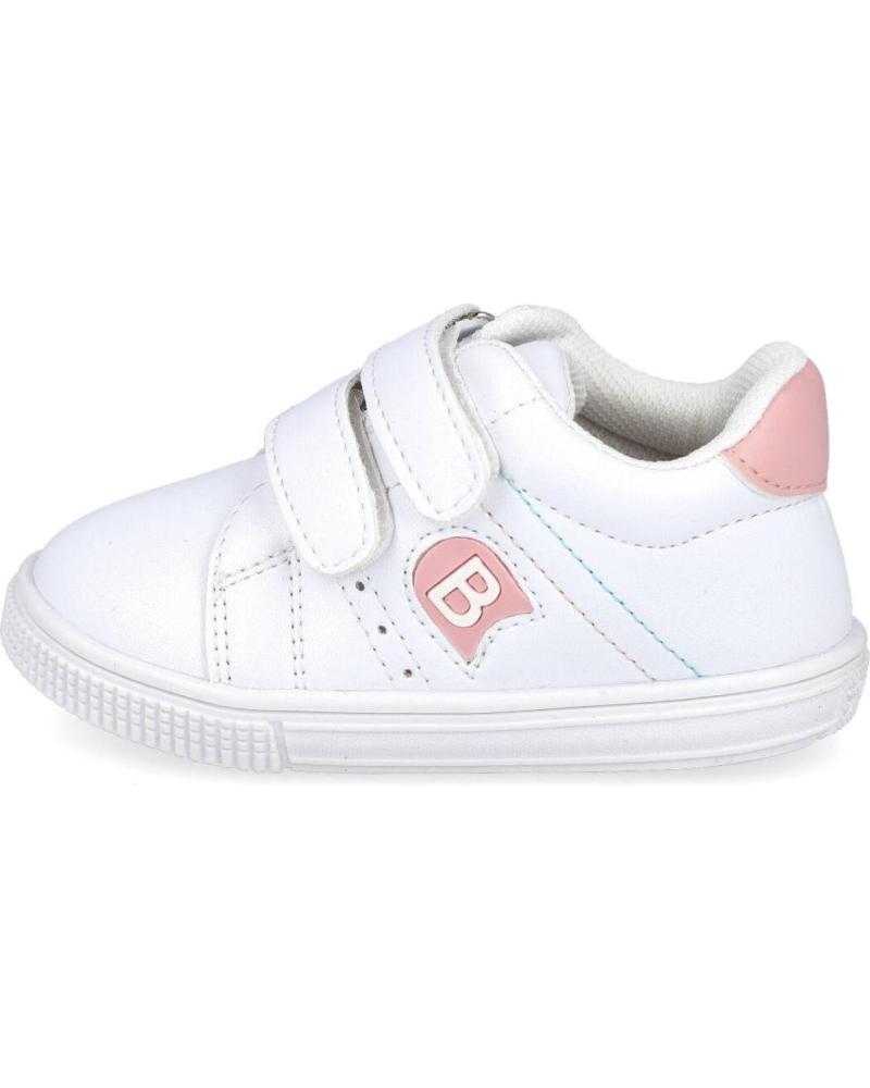 Deportivas de Niña BUBBLE BOBBLE BUBBLE KIDS C1202 ZAPATILLAS DEPORTIVAS DE BEBE BLANCO-ROSA