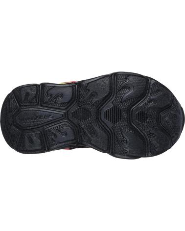Sportif-De-Niño-SKECHERS-402306-HOT-LIGHTS-THERMO-FLASH-WHEEL-BUDDIES-NEGRO