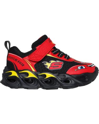 Sportivo-De-Niño-SKECHERS-402306-HOT-LIGHTS-THERMO-FLASH-WHEEL-BUDDIES-NEGRO