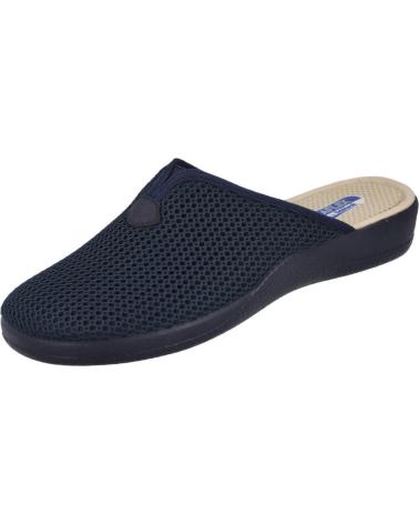 Pantoufles pour Femme DEVALVERDE 1184 ZAPATILLAS DE CASA PARA MUJER AZUL