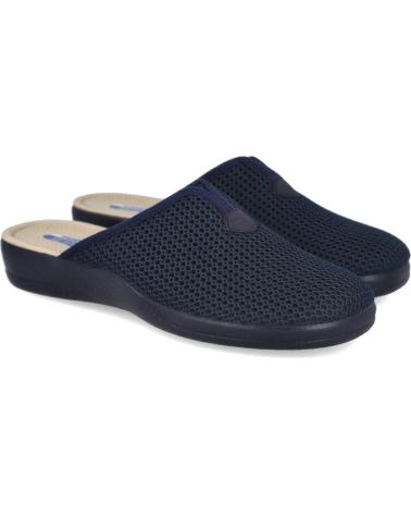 Pantoufles pour Femme DEVALVERDE 1184 ZAPATILLAS DE CASA PARA MUJER AZUL