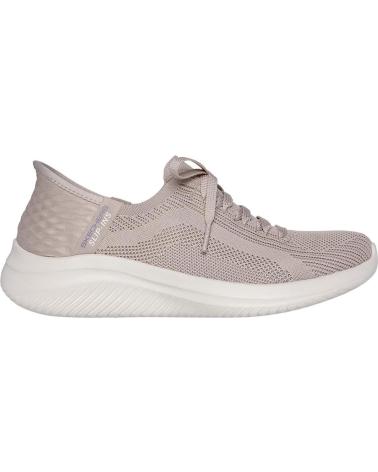 Sportif-De-Mujer-SKECHERS-SLIP-INS-ULTRA-FLEX-3-0---BRILLIANT-TAUPE